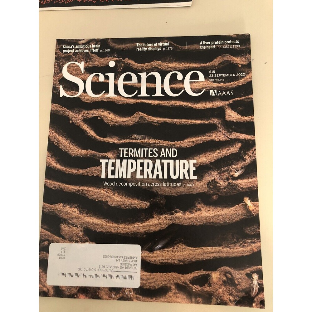 Science Magazine‎ September 23, 2023 Issue 6613 Volume 377